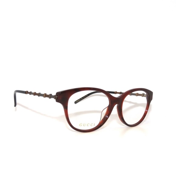 Gucci GG0658OA 0658OA 002 53 Havana Gold Eyeglasses 0658 - Picture 3 of 5
